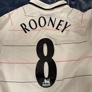 Vintage Wayne Rooney Manchester United Kit